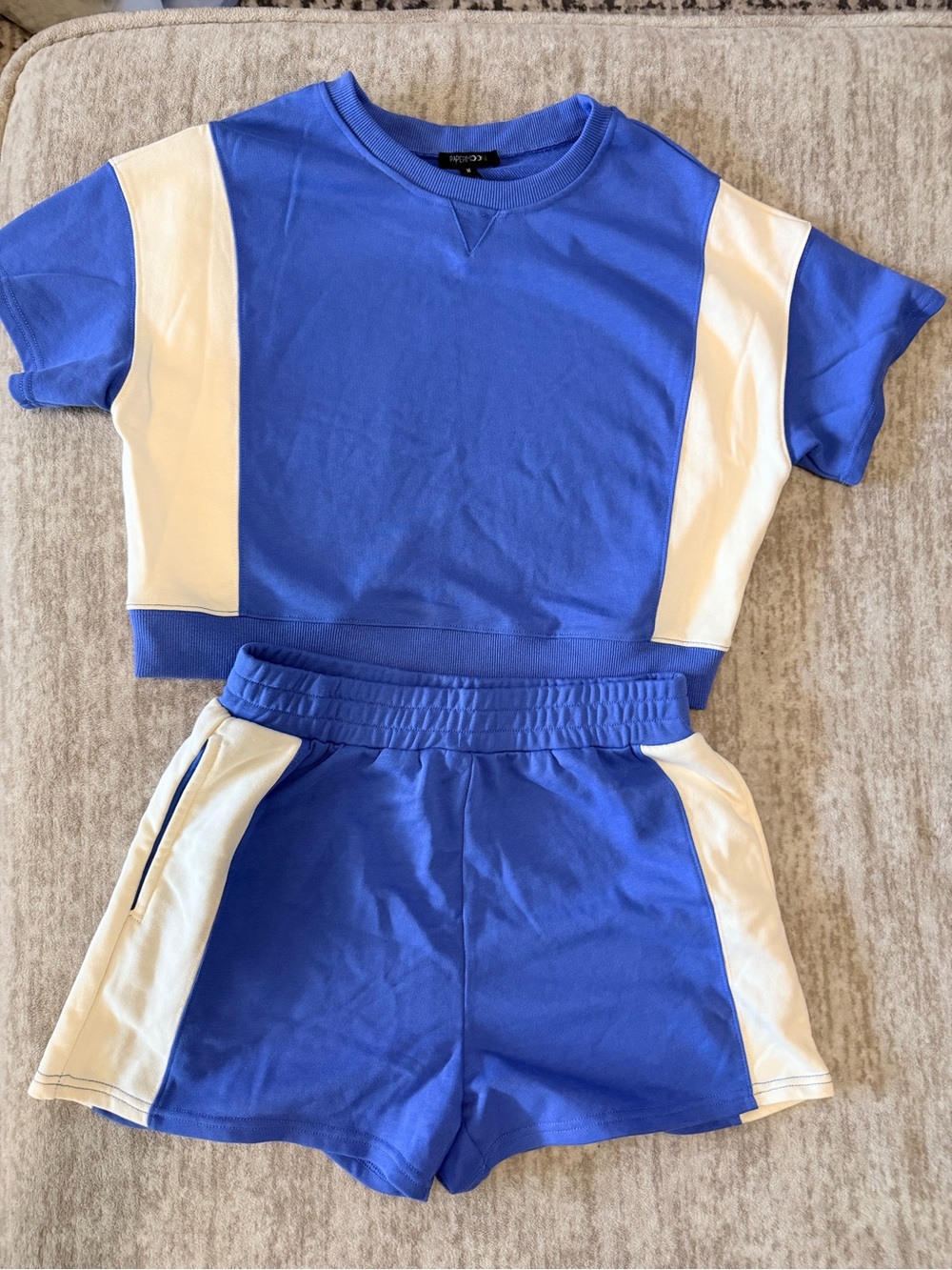 NWT PaperMoon matching two-piece set in size Medium.
